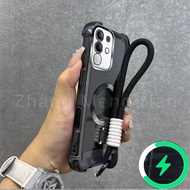 Suitable for VIVO Y29 4G Y29S Y39 T4X 5G phone case magnetic charging phone case four corner anti dr