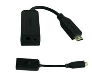 諾基亞 NOKIA CA-146C小孔和大口 轉換 轉接頭5630 E7 E52 N900 N85 N86