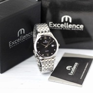 Jam Tangan Couple Excellence 8108 Original Stainless Steel