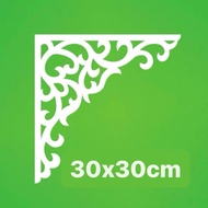 Pintu Rumah  DIY Fascia Board Ceiling Decoration Ceiling Board Ukiran Kayu Kerawang Hiasan Dinding B