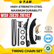 140S/52S Toyota Wish 1.8 ZGE20 ZRE142, 1ZR 2ZRFE Chain GloBelt Timing Chain Set