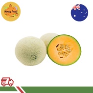 Rock Melon(Australia) / Tembikai Matahari/澳洲蜜瓜(1.5-1.8kg+-/pcs)-while stock last