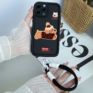 HP Puppy New Texture Embroidery Case Infinix Smart 9 8 Hot 50 Pro Plus Hot 50I 40I Note 30 Pro Itel 