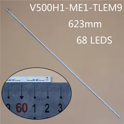 LED Bar For TELEFUNKEN TF-LED50S10T2 LED Backlight Strips V500H1-ME1-TLEM9 For Toshiba 50L1400U 50L3