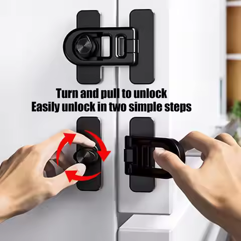 Fridge Child Lock Freezer Locks For Refrigerator Doors Oven Baby Proofing Oven Kids Safety Lock Chil