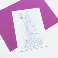 明信片 地藏王菩薩