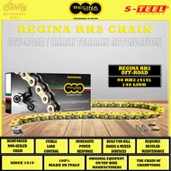 REGINA RH2 Reinforced Non-Sealed Chain (415)｜Hill Roads & Mixed Surfaces｜Made in Italy