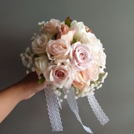 Bunga Tangan Pengantin Hand Bouquet Bridal Bouquet Wedding Hand Bouquet Bunga Kahwin Bunga Hiasan Ho