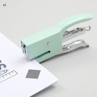 SF Heavy Duty Metal Stapler Handy Binding Supplies 16 Sheets Capacity Plier Stapler Candy Color No Staples Clip Office