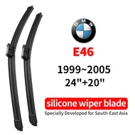 BMW E46 wiper (1999~2005) 22+20 inch three-section wiper BMW E46 car wiper
