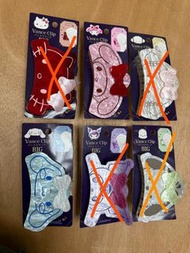 [清貨] 日本🇯🇵Sanrio 鯊魚夾 日版 kitty melody kuromi 玉桂狗 pc狗 小麥粉