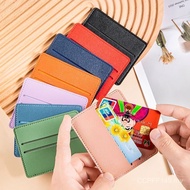 Bank Card ID Holder Embossed 50 Card Holder Ultra-Thin One-Piece Card Holder logo Cover Individually