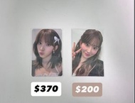 Lesserafim Sakura小卡