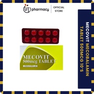 MECOVIT MECOBALAMIN TABLET 500MCG 10'S