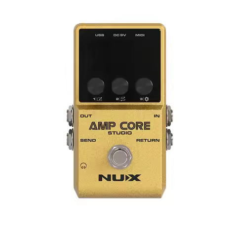 NUX Amp Core Studio Guitar Amp Modeler - 26 Amp Models + IR Loading + USB Audio Interface