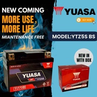 YUASA YTZ5S YTZ5 BATTERY HONDA YAMAHA EX5 DREAM WAVE WAVE110 WAVE125 LC135 Y15ZR Y15 AVANTIZ SOLARIZ
