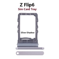 For Sam Galaxy Z Flip 6 5G / Z Flip6 ( SM-F741 SM-F741B ) Single Sim Card Holder Tray SimCard Slot F