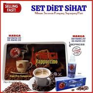 SET DIET SIHAT KOPI INEGI CAPPUCINO + ISEPRESS + FREE GIFT