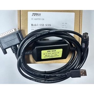 Programming Download Cable USB-SC09 with Big Head FX3U FX1N Other A Series WIN11