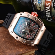 RM Men Watch Chronograph Multifunctional Waterproof Watch