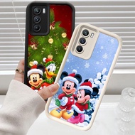 CH68 Mickey Christmas Soft Casing for Realme C75 OPPO A55 A94 A74 A16 C71 C73 A16s A54S Protective C