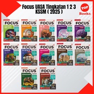 [TOPBOOKS Pelangi] Buku Rujukan : Focus UASA Tingkatan 1 2 3 KSSM (2025)
