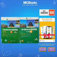 Sách - Combo Giáo Trình Hán Ngữ Boya Sơ Cấp 1 sách bài học - Giáo Trình Hán Ngữ Boya Sơ Cấp 2 sách b