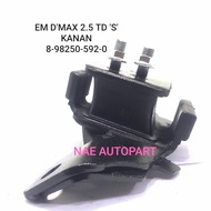 ENGINE MOUNTING DMAX 2.5 TD'S' 4JK MUX RIGHT 8-98250-592-0