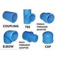 PVC Blue Pipe Fittings BLUE BEST 100PCE