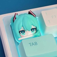 cherry mx keycaps keycap keycap anime Hatsune Miku Anime Merchandise Keycap fufuVOCALOID Cartoon Res