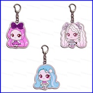 SQ3 Hearts2Hearts Acrylic Keychain YUHA Teenieping Pendant Cartoon Bags Accessories Stars Periphery 