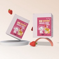 【台灣原創動畫滷沙沙聯名】專利葉黃素亮晶晶Q軟糖(草莓風味)