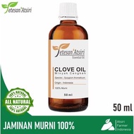 varian 50ml minyak atsiri murni pure essential oil therapeutic grade - cengkeh-clove