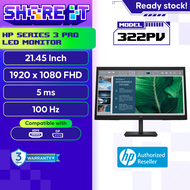 HP SERIES 3 PRO 21.45 inch FHD Monitor - 322PV