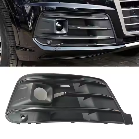 4M0807681E 4M0807682E Fit for Audi Q7 S line 4M 2016 2017 2018 2019 Front Bumper Lamp Cover Fog Ligh