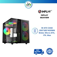 Inplay Seaview Pavilion Gaming Case Black