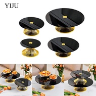 [YIJU] Cupcake Stand Modern Acrylic Round Dessert Display Tray for Wedding Party Birthday Buffet Hom