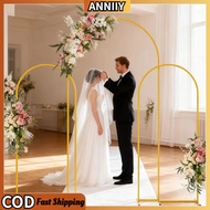 Wedding Arch Backdrop Stand Set Gold Metal Arch Backdrop Stand Wedding Ceremony Baby Shower Birthday