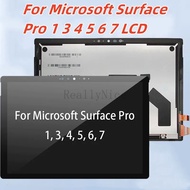 Original LCD For Microsoft Surface Pro 1 3 4 5 6 7 LCD Display Touch Screen Digitizer Assembly 1886 1807 1796 1724 16311514