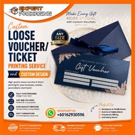 Coupon Printing Voucher Printin I Coupon Baucer Cetak Gift Card Promotion Ticket Event Ticketing
