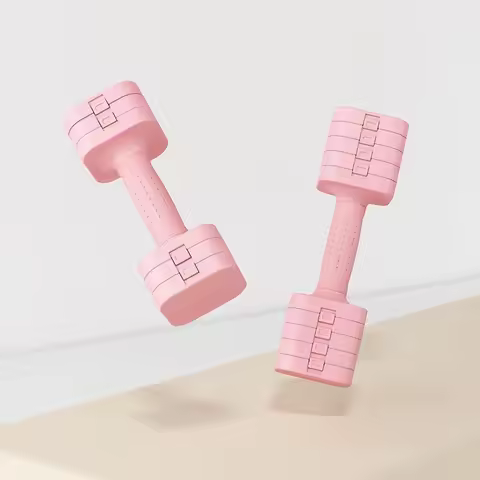 1kg Per Dumbbell Weight Adjustable Dumbbells for Women, Ideal for Home Use for Fitness, Weight Loss,