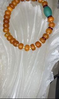 老蜜蠟棗珠手串，全天然波羅的海蜜蠟，無優化無烤色，尺寸約8.5/14mm，設計款，每串都是獨一無二，包郵，感恩回饋新老朋友，勿議價