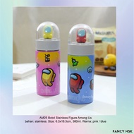 ORIGINAL KOREA STAINLESS BOTTLE FIGURE AMONG US AM25