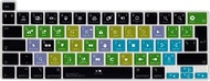 MiNGFi Final Cut Pro X Shortcuts Silicone Keyboard Cover for MacBook Pro 16" M1 (2019+) Model A2141