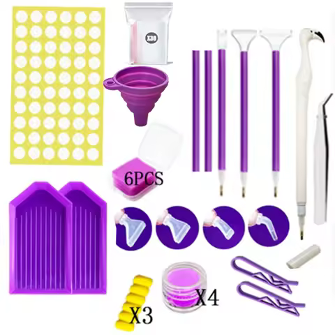 New 68pcs Diamond Painting Tool Set