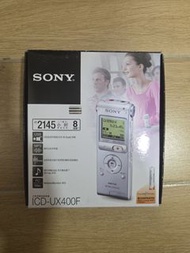 Sony ICD-UX400F 數碼錄音筆  8G版  有FM功能  自帶usb直插