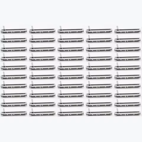 50PCS For Mickey For MACKIE mixer fader potentiometer 75MM long double- D10K D103 D10KX2 Potentiomet