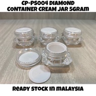 CP-PS004 BOTOL BEKAS DIAMOND CONTAINER CREAM JAR 5GRAM BOTOL BEKAS KOSMETIK