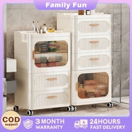 IKEA L35/42cm Multifunctional Foldable Storage Cabinet Drawer Bathroom Storage Cabinet Storage Box