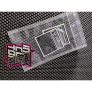 Original details SHOCK ZEPHYR sticker KYB ZEPHYR SHOCK STICKER